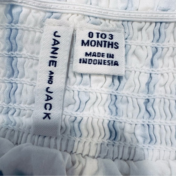 Tommy Hilfiger Baby Girl Romper & Janie & Jack Dress Sz 3 MO LOT OF 2 - Picture 4 of 16